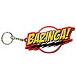 Big Bang Theory Bazinga! Rubber Key Chain